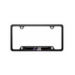 License Plate Frame (Black) (Stainless Steel) (M)